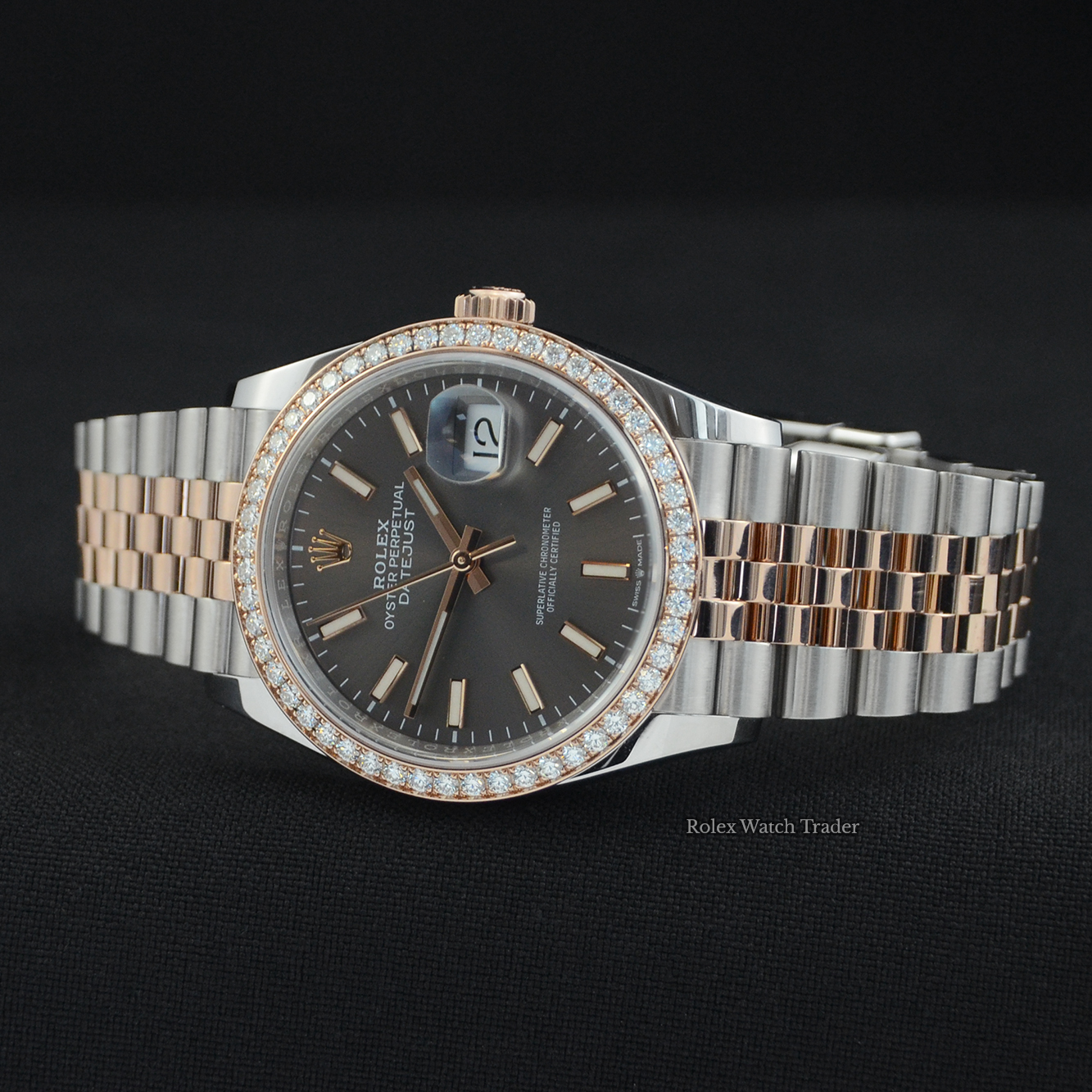 Rolex Datejust 36 126281RBR | B&P 2020 | Gem Set by Rolex Immediate Dispatch or Collection Rolex Datejust 36 126281RBR | B&P 2020 | Gem Set by Rolex Immediate Dispatch or Collection For Sale Available Purchase Buy Online with Part Exchange or Direct Sale Manchester North West England UK Great Britain Buy Today Free Next Day Delivery Warranty Luxury Watch Watches