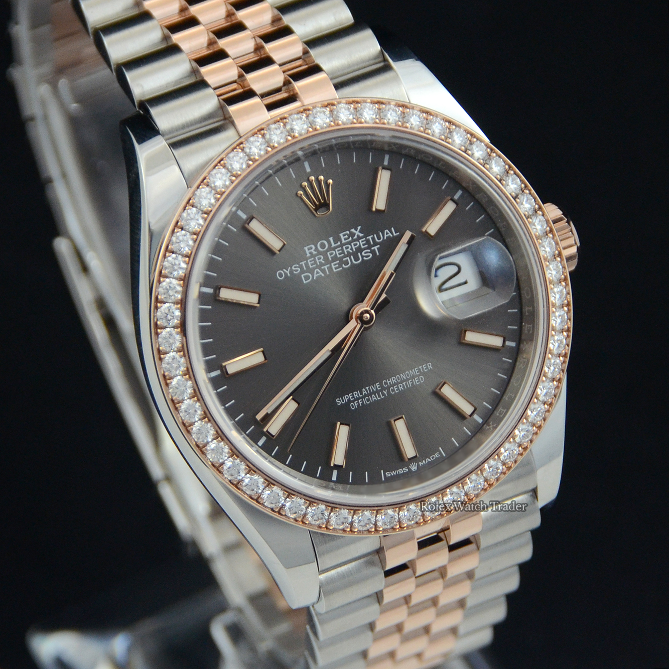Rolex Datejust 36 126281RBR | B&P 2020 | Gem Set by Rolex Immediate Dispatch or Collection Rolex Datejust 36 126281RBR | B&P 2020 | Gem Set by Rolex Immediate Dispatch or Collection For Sale Available Purchase Buy Online with Part Exchange or Direct Sale Manchester North West England UK Great Britain Buy Today Free Next Day Delivery Warranty Luxury Watch Watches
