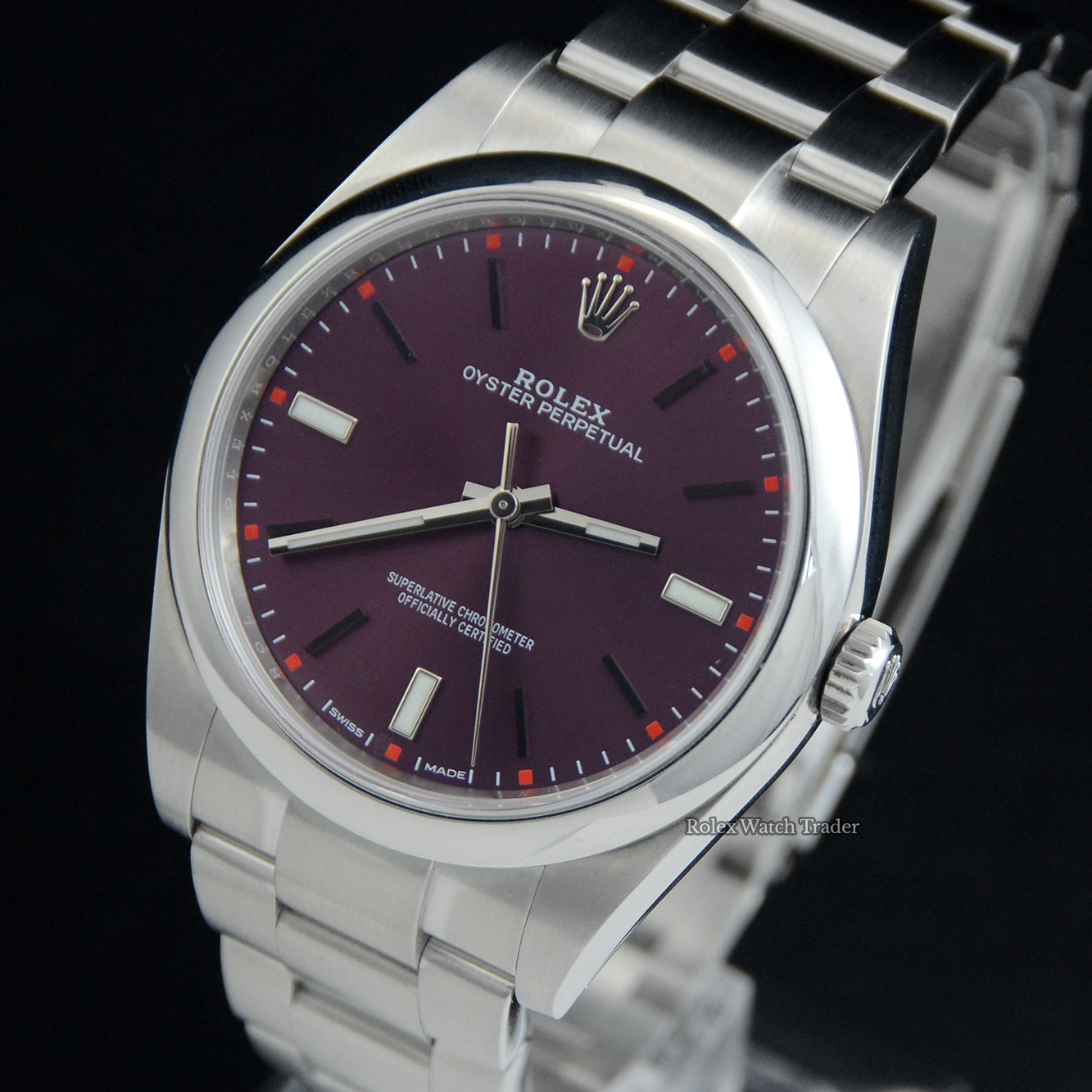 Rolex Oyster Perpetual 39 114300 Grape Dial | B&P 2018 | Immediate Dispatch or Collection Rolex Oyster Perpetual 39 114300 Grape Dial | B&P 2018 | Immediate Dispatch or Collection For Sale Available Purchase Buy Online with Part Exchange or Direct Sale Manchester North West England UK Great Britain Buy Today Free Next Day Delivery Warranty Luxury Watch Watches