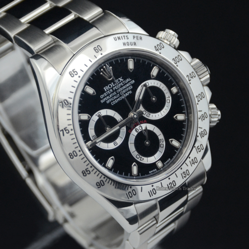 Rolex Daytona Black Dial | Rolex Service 2023 | Full Set 2015 For Sale Available Purchase Buy Online with Part Exchange or Direct Sale Manchester North West England UK Great Britain Buy Today Free Next Day Delivery Warranty Luxury Watch Watches