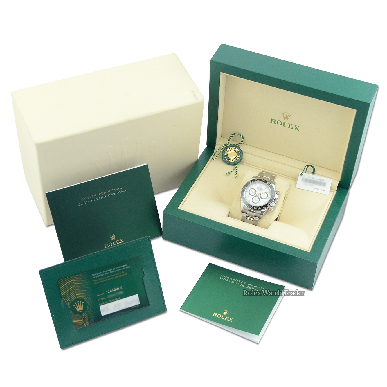Rolex Daytona 126500LN | "Panda" | 2024 Full Set | Immediate Dispatch or Collection Rolex Daytona 126500LN | "Panda" | 2024 Full Set | Immediate Dispatch or Collection For Sale Available Purchase Buy Online with Part Exchange or Direct Sale Manchester North West England UK Great Britain Buy Today Free Next Day Delivery Warranty Luxury Watch Watches