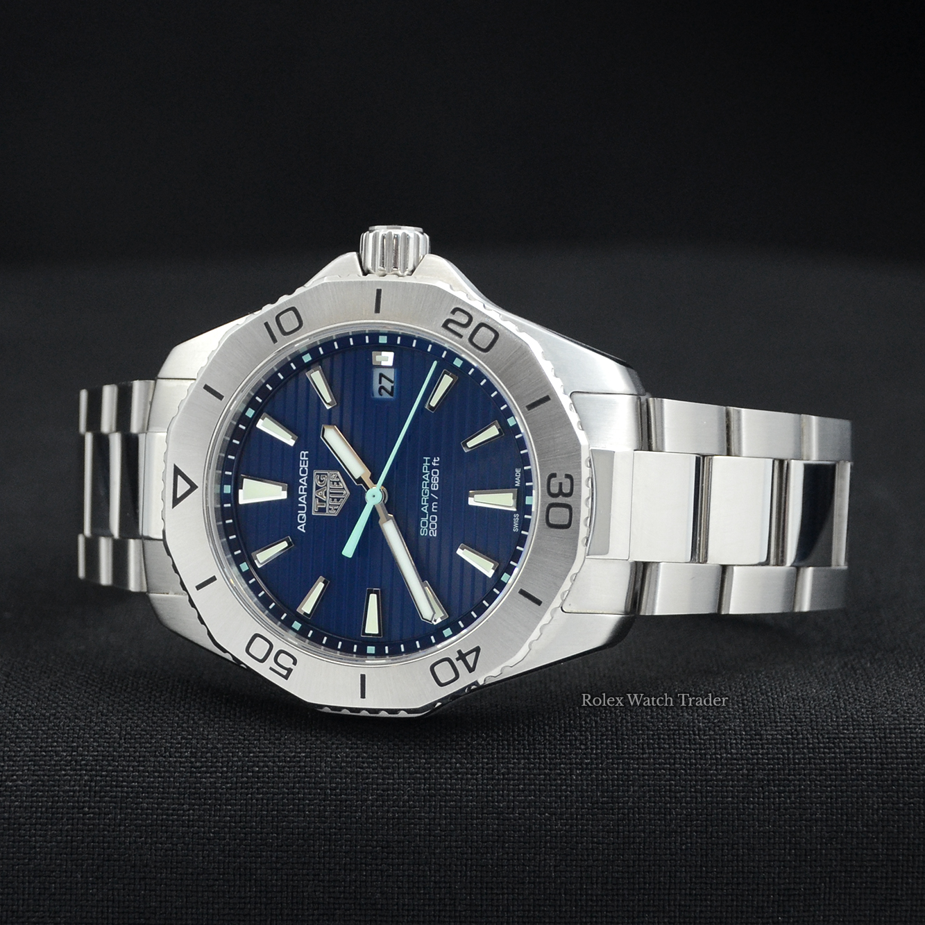TAG Heuer Aquaracer Professional 200 Solargraph WBP1113.BA0000 TAG Heuer Aquaracer Professional 200 Solargraph WBP1113.BA0000 For Sale Available Purchase Buy Online with Part Exchange or Direct Sale Manchester North West England UK Great Britain Buy Today Free Next Day Delivery Warranty Luxury Watch Watches