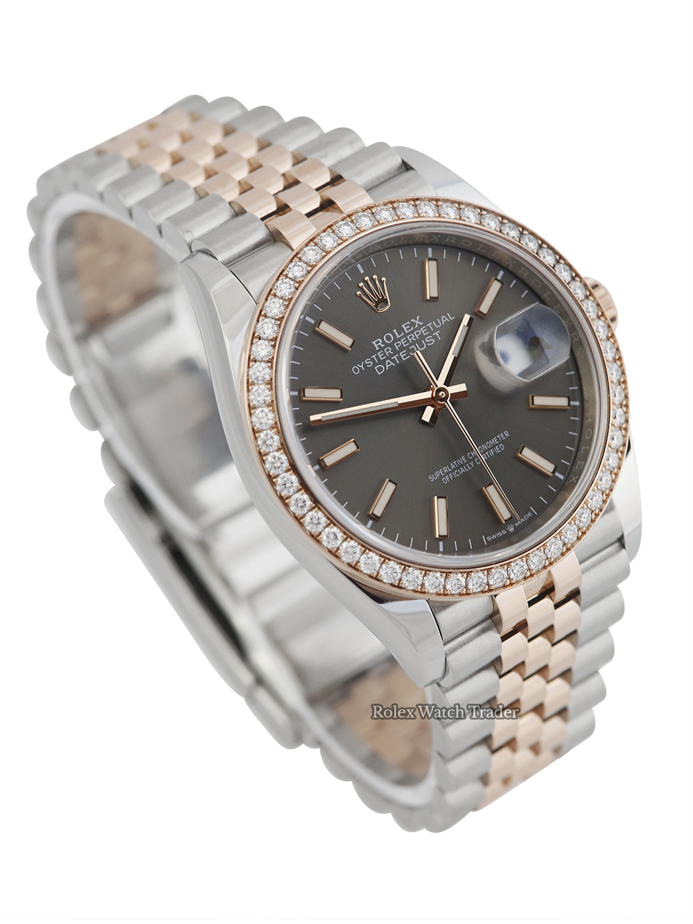Rolex Datejust 36 126281RBR | B&P 2020 | Gem Set by Rolex Immediate Dispatch or Collection Rolex Datejust 36 126281RBR | B&P 2020 | Gem Set by Rolex Immediate Dispatch or Collection For Sale Available Purchase Buy Online with Part Exchange or Direct Sale Manchester North West England UK Great Britain Buy Today Free Next Day Delivery Warranty Luxury Watch Watches