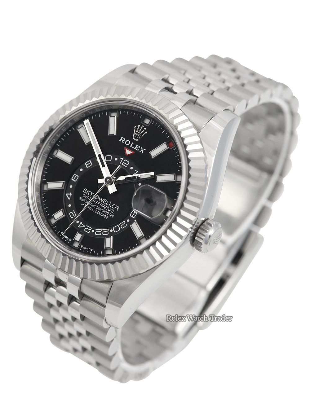 Rolex Sky-Dweller Black Dial Jubilee 336934 | Oct 24 Box and Papers | With AD Till Receipt Rolex Sky-Dweller Black Dial Jubilee 336934 | Oct 24 Box and Papers | With AD Till Receipt For Sale Available Purchase Buy Online with Part Exchange or Direct Sale Manchester North West England UK Great Britain Buy Today Free Next Day Delivery Warranty Luxury Watch Watches