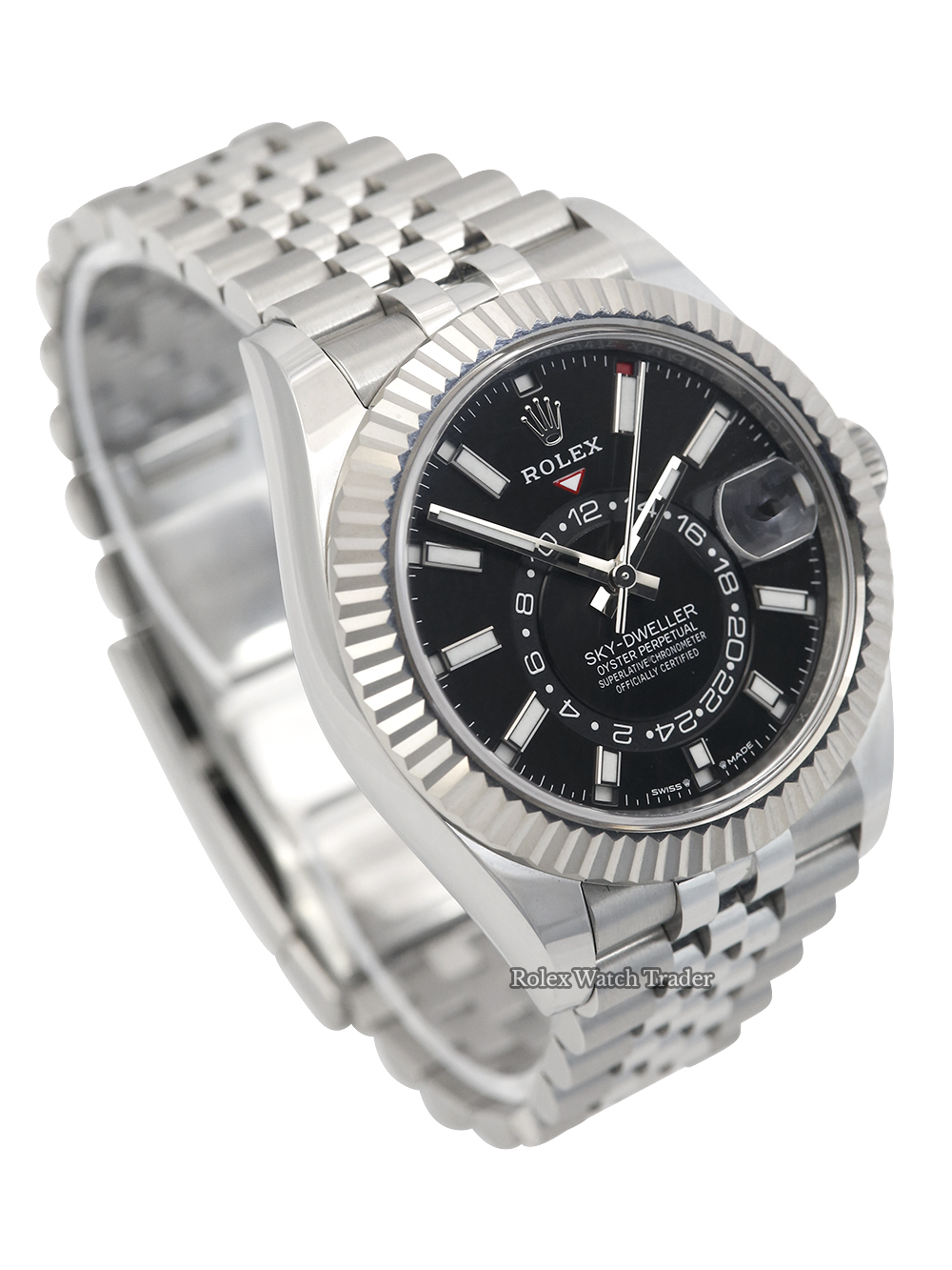 Rolex Sky-Dweller Black Dial Jubilee 336934 | Oct 24 Box and Papers | With AD Till Receipt Rolex Sky-Dweller Black Dial Jubilee 336934 | Oct 24 Box and Papers | With AD Till Receipt For Sale Available Purchase Buy Online with Part Exchange or Direct Sale Manchester North West England UK Great Britain Buy Today Free Next Day Delivery Warranty Luxury Watch Watches