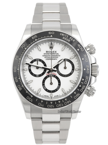 Rolex Daytona 126500LN | "Panda" | 2024 Full Set | Immediate Dispatch or Collection For Sale Available Purchase Buy Online with Part Exchange or Direct Sale Manchester North West England UK Great Britain Buy Today Free Next Day Delivery Warranty Luxury Watch Watches