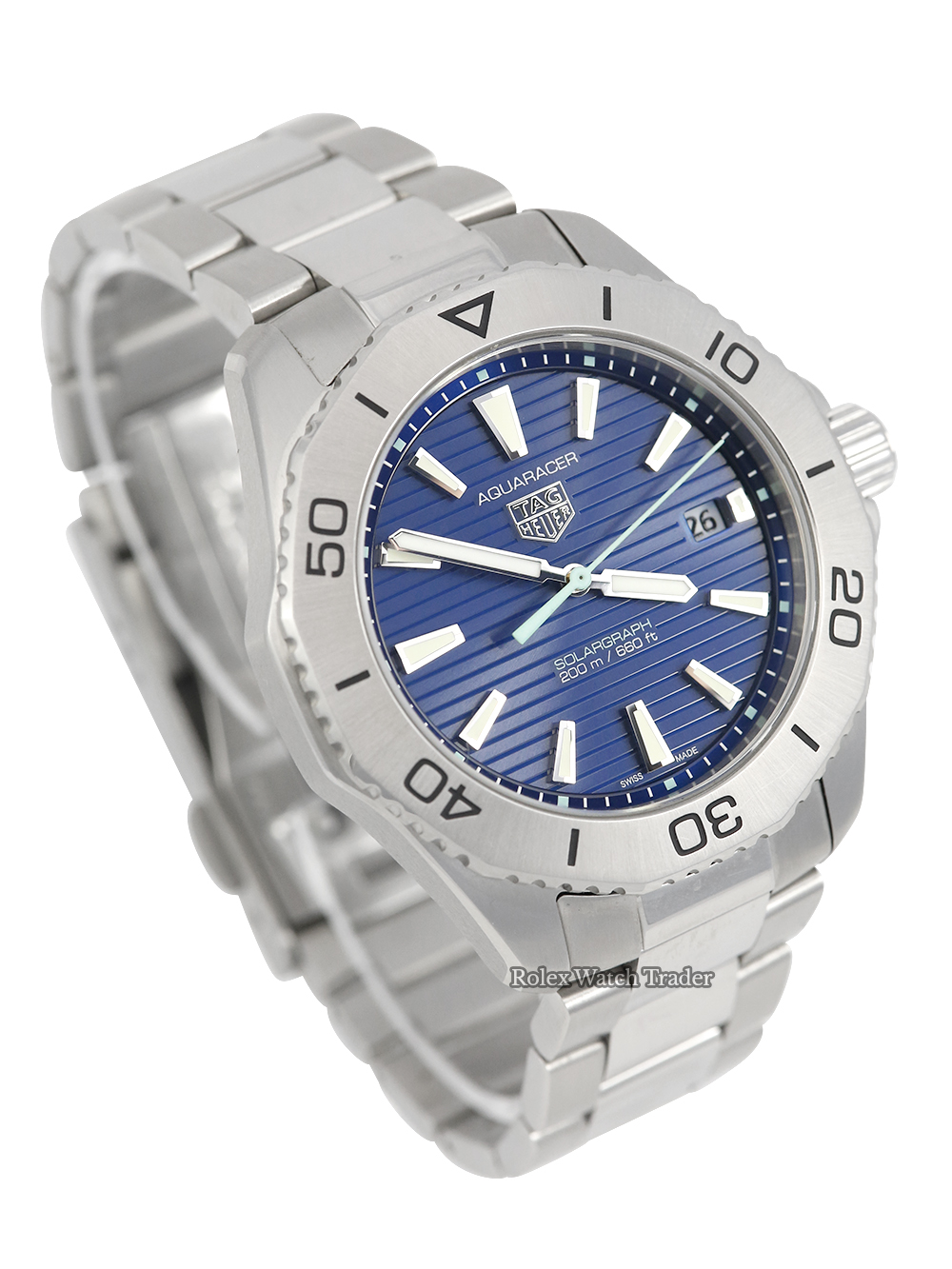 TAG Heuer Aquaracer Professional 200 Solargraph WBP1113.BA0000 TAG Heuer Aquaracer Professional 200 Solargraph WBP1113.BA0000 For Sale Available Purchase Buy Online with Part Exchange or Direct Sale Manchester North West England UK Great Britain Buy Today Free Next Day Delivery Warranty Luxury Watch Watches
