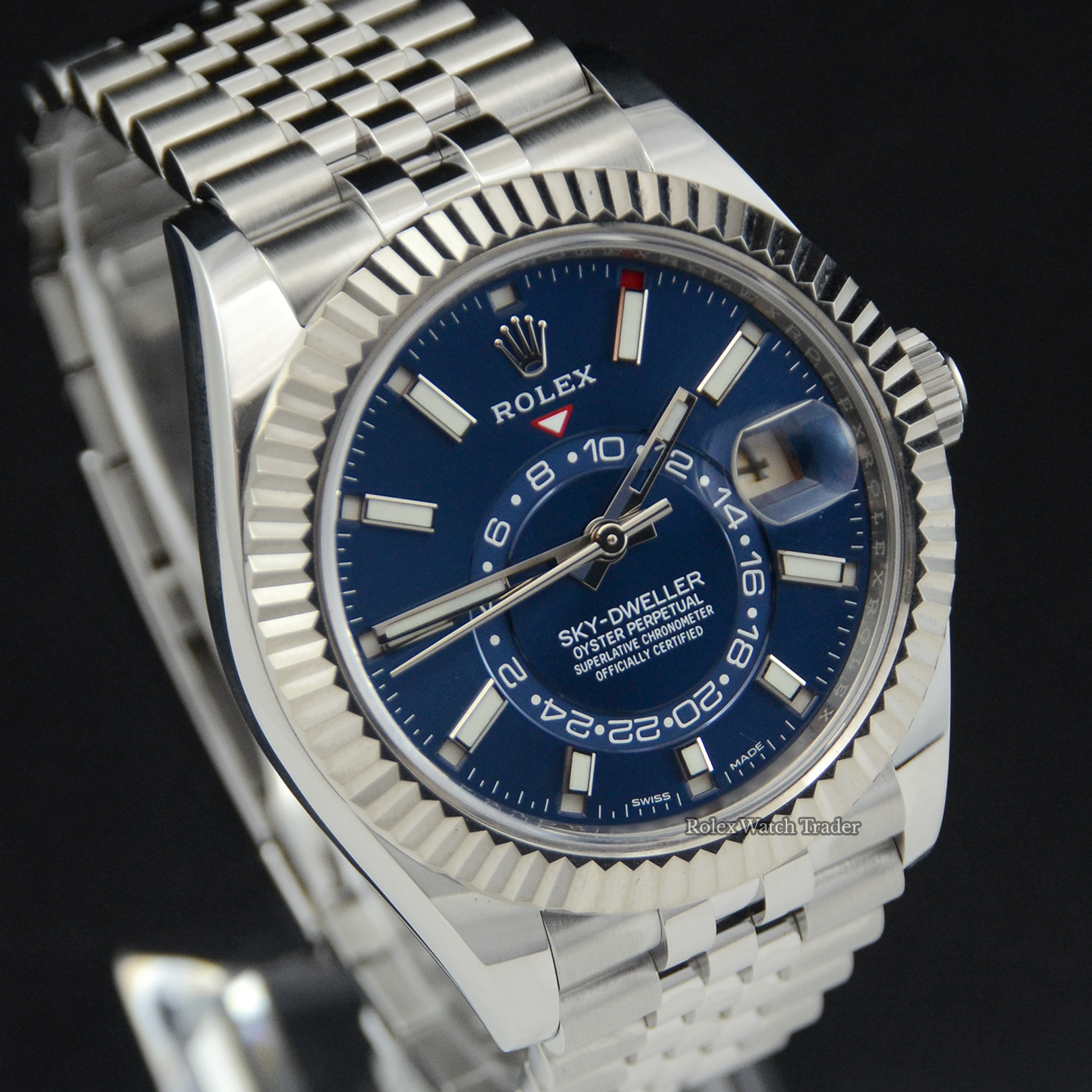 Rolex Sky-Dweller 326934 | Blue Dial | 2022 Full Set | Immediate Dispatch or Collection Rolex Sky-Dweller 326934 | Blue Dial | 2022 Full Set | Immediate Dispatch or Collection For Sale Available Purchase Buy Online with Part Exchange or Direct Sale Manchester North West England UK Great Britain Buy Today Free Next Day Delivery Warranty Luxury Watch Watches