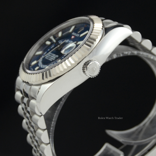 Rolex Sky-Dweller 326934 | Blue Dial | 2022 Full Set | Immediate Dispatch or Collection For Sale Available Purchase Buy Online with Part Exchange or Direct Sale Manchester North West England UK Great Britain Buy Today Free Next Day Delivery Warranty Luxury Watch Watches