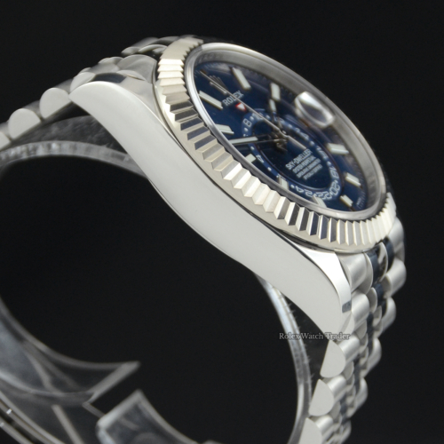 Rolex Sky-Dweller 326934 | Blue Dial | 2022 Full Set | Immediate Dispatch or Collection For Sale Available Purchase Buy Online with Part Exchange or Direct Sale Manchester North West England UK Great Britain Buy Today Free Next Day Delivery Warranty Luxury Watch Watches