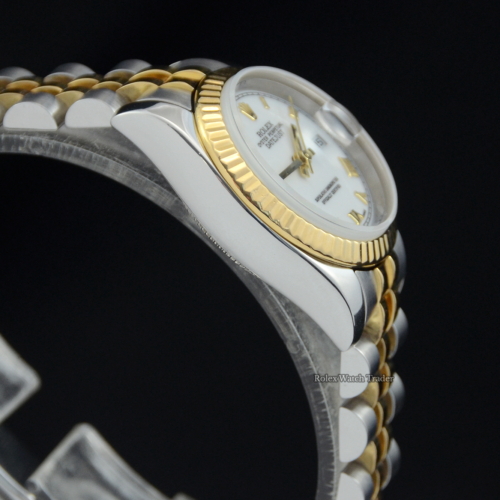 Rolex Lady-Datejust 179173 | Bi-Met White Roman Numeral Dial For Sale Available Purchase Buy Online with Part Exchange or Direct Sale Manchester North West England UK Great Britain Buy Today Free Next Day Delivery Warranty Luxury Watch Watches