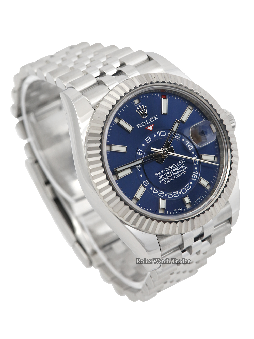Rolex Sky-Dweller 326934 | Blue Dial | 2022 Full Set | Immediate Dispatch or Collection Rolex Sky-Dweller 326934 | Blue Dial | 2022 Full Set | Immediate Dispatch or Collection For Sale Available Purchase Buy Online with Part Exchange or Direct Sale Manchester North West England UK Great Britain Buy Today Free Next Day Delivery Warranty Luxury Watch Watches