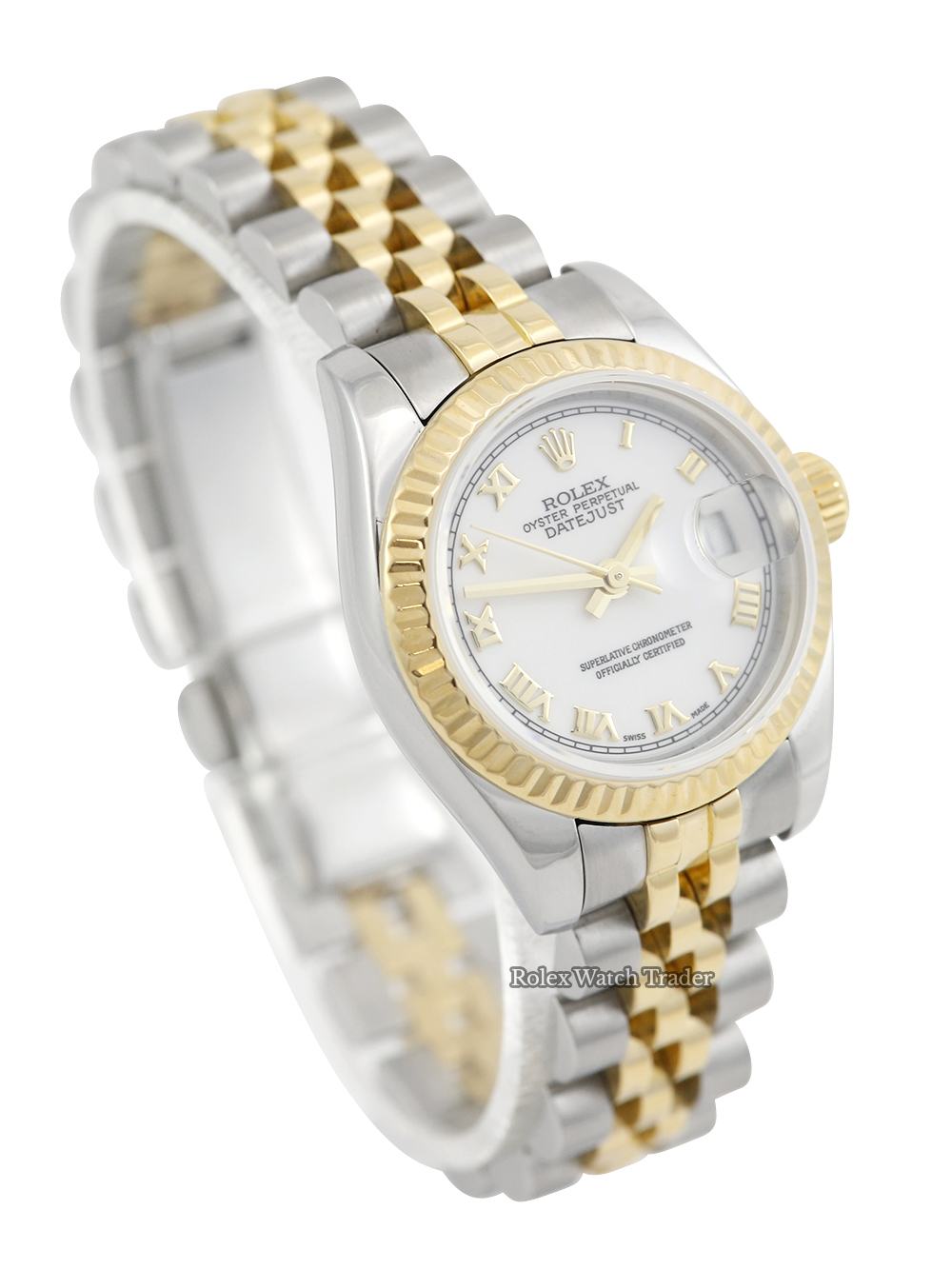Rolex Lady-Datejust 179173 | Bi-Met White Roman Numeral Dial Rolex Lady-Datejust 179173 | Bi-Met White Roman Numeral Dial For Sale Available Purchase Buy Online with Part Exchange or Direct Sale Manchester North West England UK Great Britain Buy Today Free Next Day Delivery Warranty Luxury Watch Watches