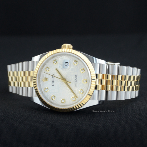Rolex Datejust 36 126233 | Silver Jubilee Dial | Complete Set For Sale Available Purchase Buy Online with Part Exchange or Direct Sale Manchester North West England UK Great Britain Buy Today Free Next Day Delivery Warranty Luxury Watch Watches