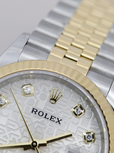 Rolex Datejust 36 126233 | Silver Jubilee Dial | Complete Set For Sale Available Purchase Buy Online with Part Exchange or Direct Sale Manchester North West England UK Great Britain Buy Today Free Next Day Delivery Warranty Luxury Watch Watches