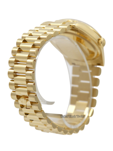 Rolex Day-Date 36 118238 | 2019 Box & Papers | Champagne Diamond Dial For Sale Available Purchase Buy Online with Part Exchange or Direct Sale Manchester North West England UK Great Britain Buy Today Free Next Day Delivery Warranty Luxury Watch Watch