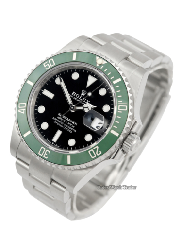 Rolex Submariner Date 126610LV "Starbucks" | Unworn | 2023 Full Set For Sale Available Purchase Buy Online with Part Exchange or Direct Sale Manchester North West England UK Great Britain Buy Today Free Next Day Delivery Warranty Luxury Watch Watches