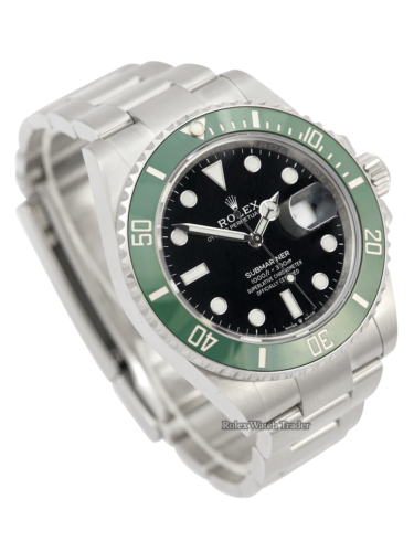 Rolex Submariner Date 126610LV "Starbucks" | Unworn | 2023 Full Set For Sale Available Purchase Buy Online with Part Exchange or Direct Sale Manchester North West England UK Great Britain Buy Today Free Next Day Delivery Warranty Luxury Watch Watches