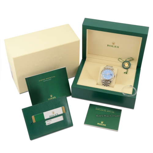 Rolex Datejust 41 126334 | Azzura Blue Roman