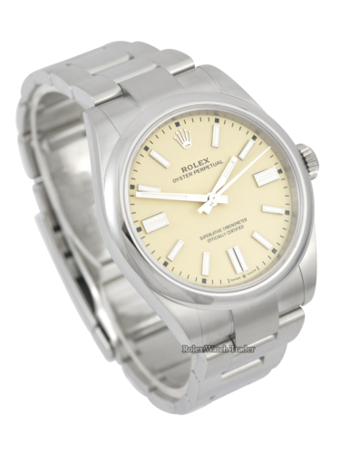 Rolex Oyster Perpetual 41 134300 Beige Dial | Unworn 2025 | Full Set