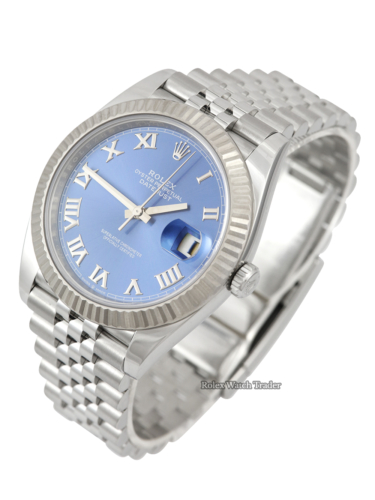 Rolex Datejust 41 126334 | Azzura Blue Roman
