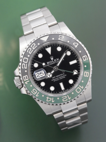 Rolex GMT-Master II "Sprite" 126720VTNR Oyster | 11/23 full set | instant dispatch or collection via our Mayfair Office