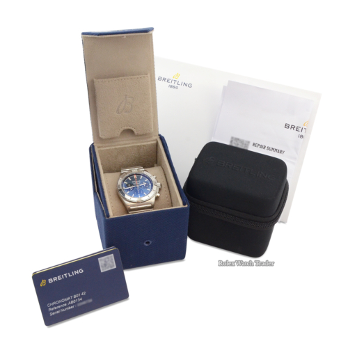 Breitling Chronomat 42 B01 42 | Full set 2023 | Serviced by Breitling 09/25
