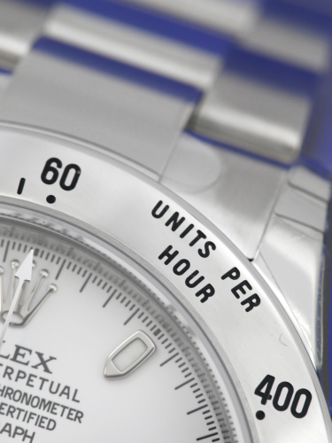 Rolex Daytona 116520 | "APH" white dial | all factory stickers untampered | true unworn 06/15 UK full set