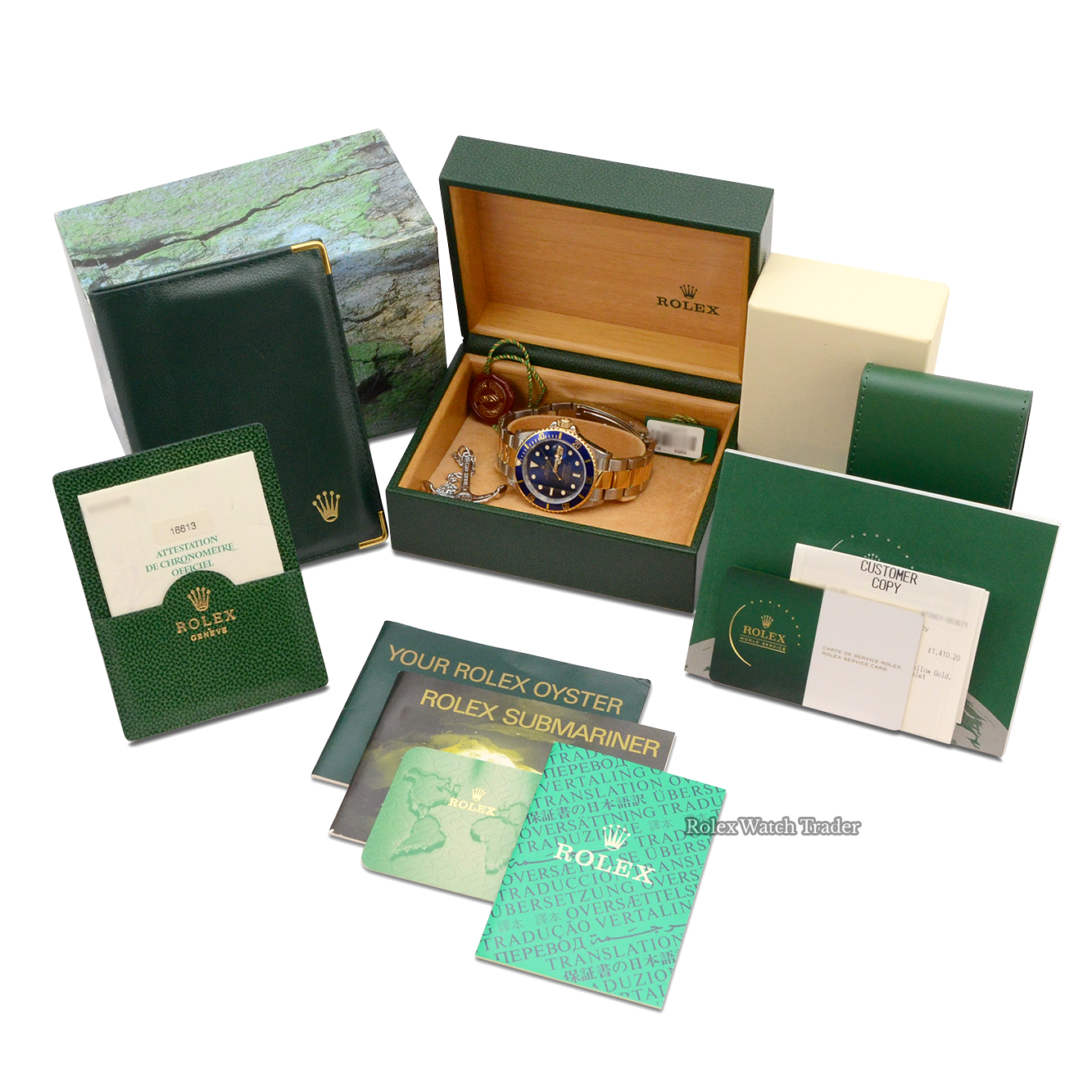 Rolex Submariner Date 16613 | '02 full collectors set | Serviced by Rolex Nov 2025 unworn since Rolex Submariner Date 16613 | '02 full collectors set | Serviced by Rolex Nov 2025 unworn since