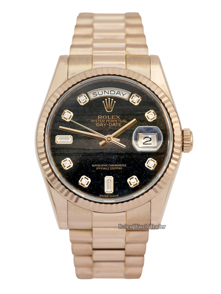 Rolex Day-Date 36 118235 | Ferrite Dial | 2018 B&P