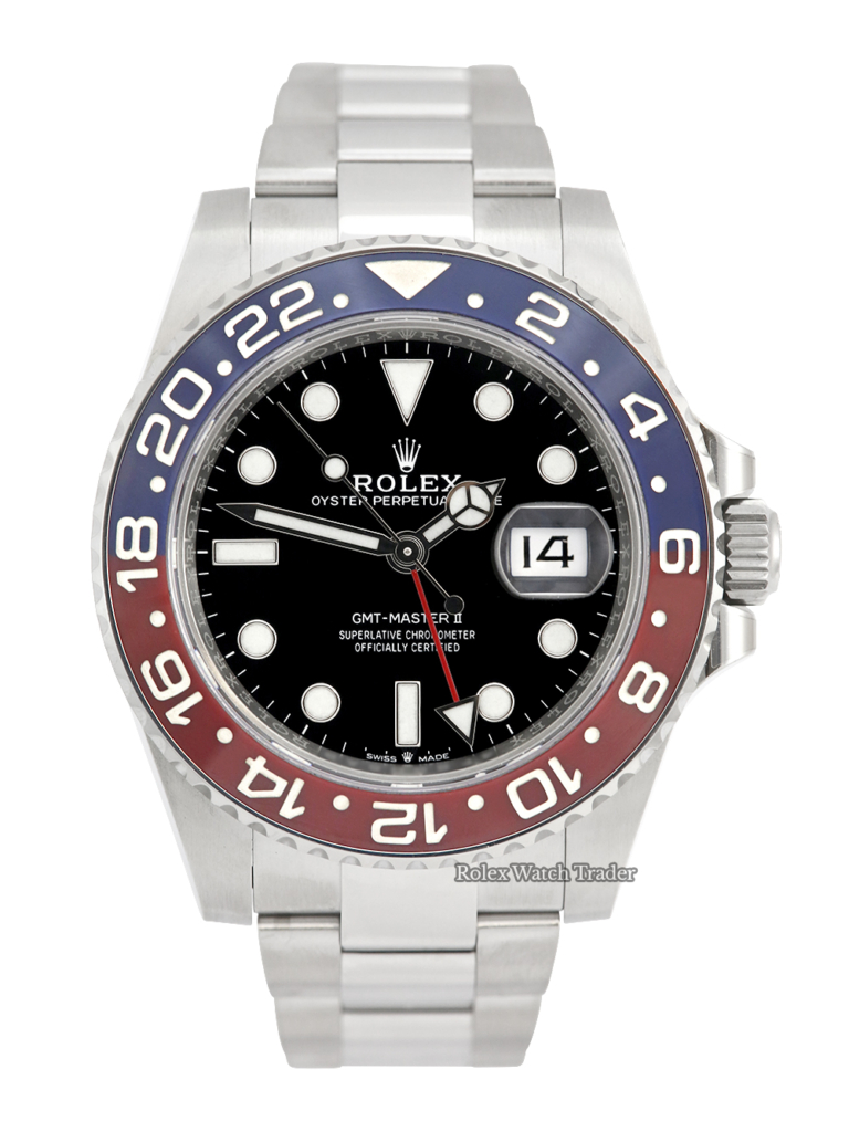 Rolex GMT-Master II Pepsi Oyster | Full UK Dec 2022 set with original till receipt