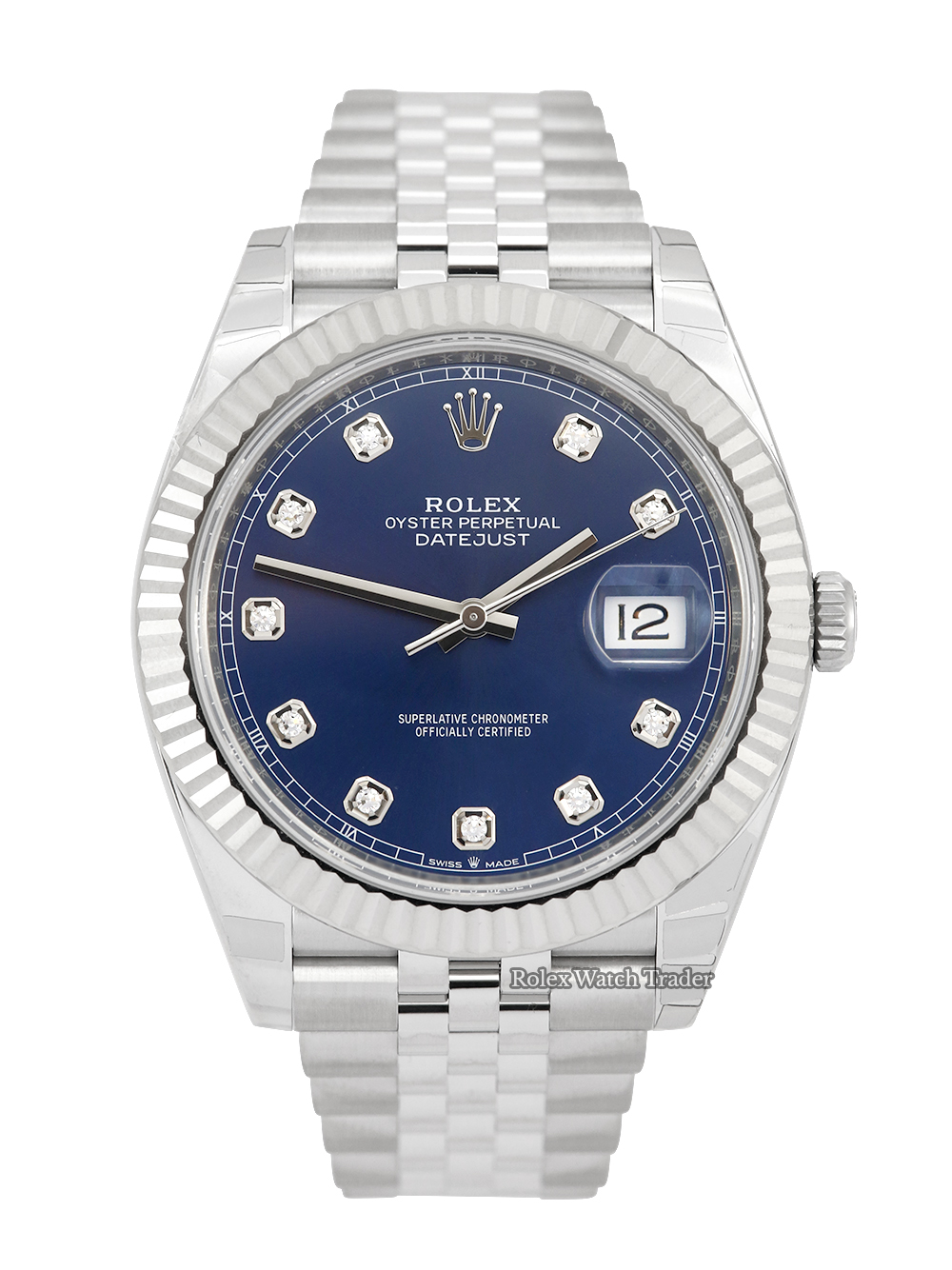 Rolex Datejust 41 126334 Blue diamond dot dial | Nov 2025 with till receipt Rolex Datejust 41 126334 Blue diamond dot dial | Nov 2025 with till receipt