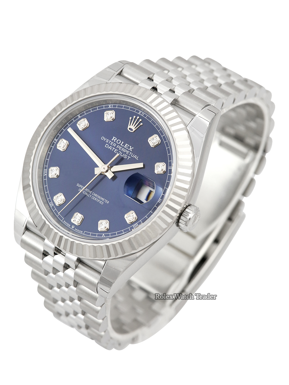 Rolex Datejust 41 126334 Blue diamond dot dial | Nov 2025 with till receipt Rolex Datejust 41 126334 Blue diamond dot dial | Nov 2025 with till receipt