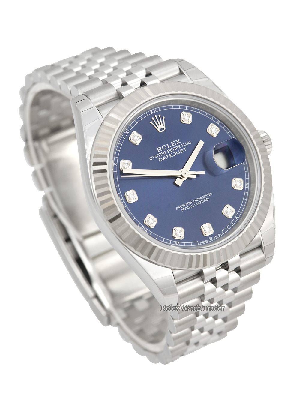Rolex Datejust 41 126334 Blue diamond dot dial | Nov 2025 with till receipt Rolex Datejust 41 126334 Blue diamond dot dial | Nov 2025 with till receipt