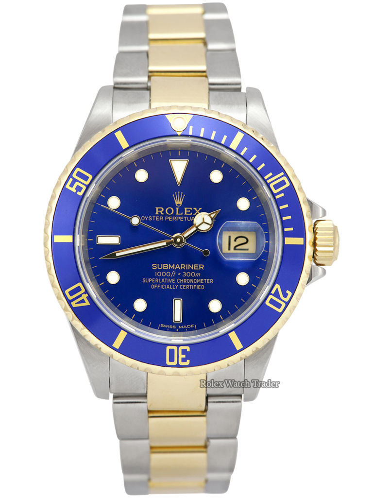 Rolex Submariner Date 16613 | '02 full collectors set | Serviced by Rolex Nov 2025 unworn since