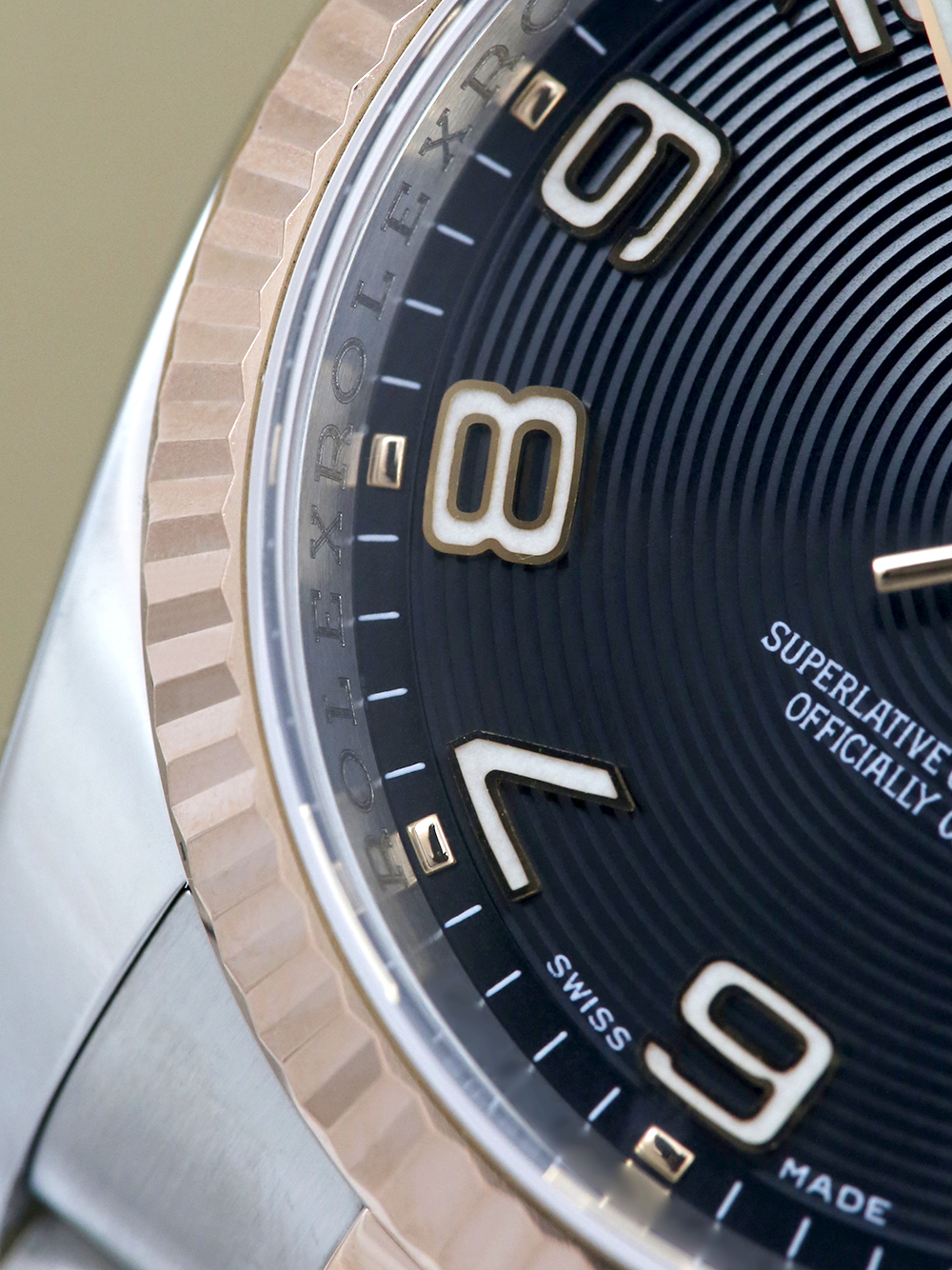 Rolex Datejust 36 116231 | Black concentric Roman numeral dial | B&P 2008 Rolex Datejust 36 116231 | Black concentric Roman numeral dial | B&P 2008