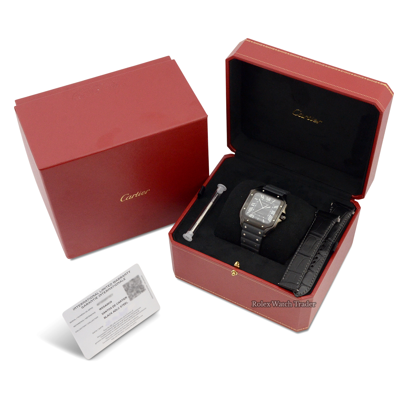 Cartier Santos De Cartier | WSSA0039 Large model | 04/2025 box and papers Cartier Santos De Cartier | WSSA0039 Large model | 04/2025 box and papers