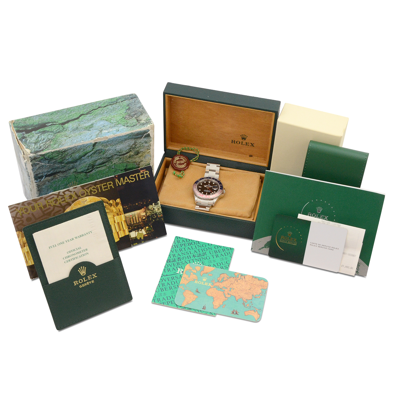 Rolex GMT-Master II Pepsi 16710 | serviced by Rolex December 2025 unworn since | box and papers 2000 Rolex GMT-Master II Pepsi 16710 | serviced by Rolex December 2025 unworn since | box and papers 2000