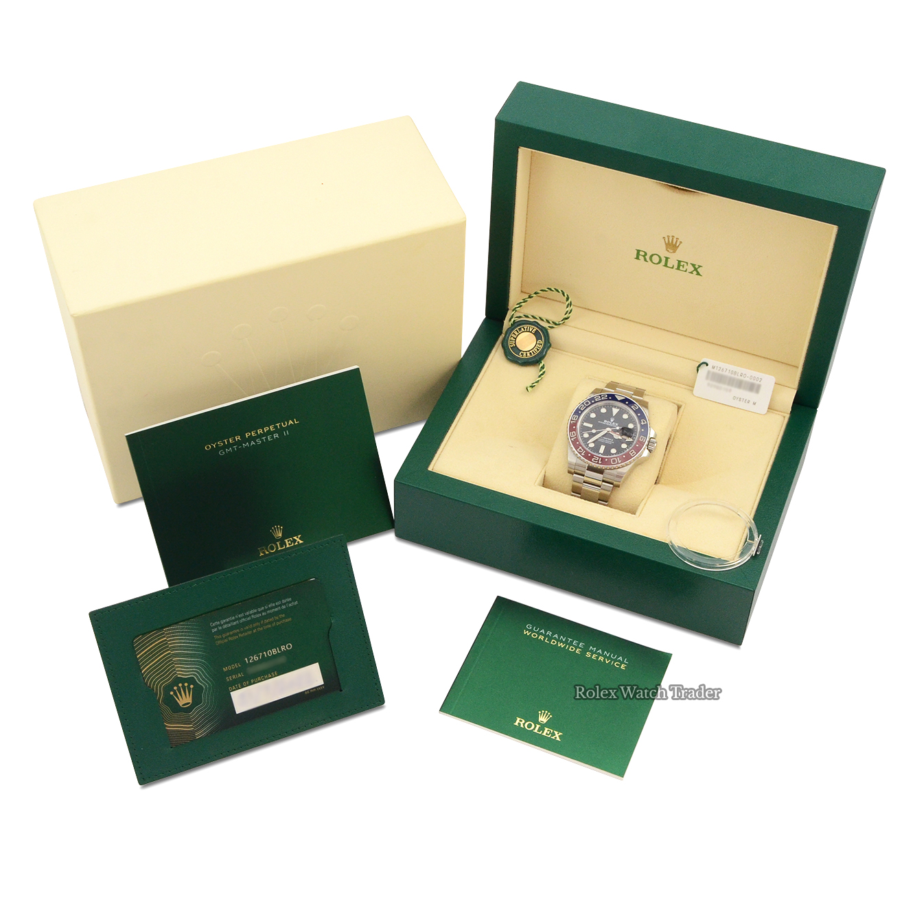 Rolex GMT-Master II 126710BLRO Pepsi | complete set UK 2022 Rolex GMT-Master II 126710BLRO Pepsi | complete set UK 2022