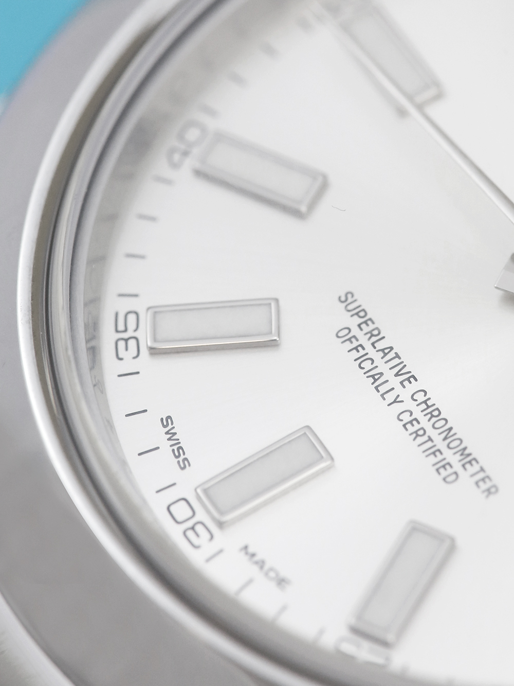 Rolex Datejust II 116300 | Silver Baton Dial Rolex Datejust II 116300 | Silver Baton Dial