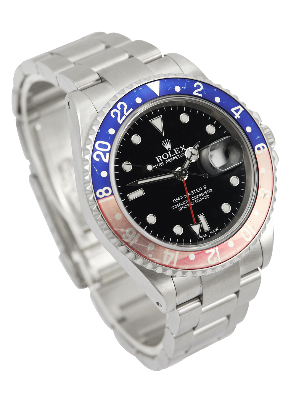Rolex GMT-Master II Pepsi 16710 | serviced by Rolex December 2025 unworn since | box and papers 2000 Rolex GMT-Master II Pepsi 16710 | serviced by Rolex December 2025 unworn since | box and papers 2000