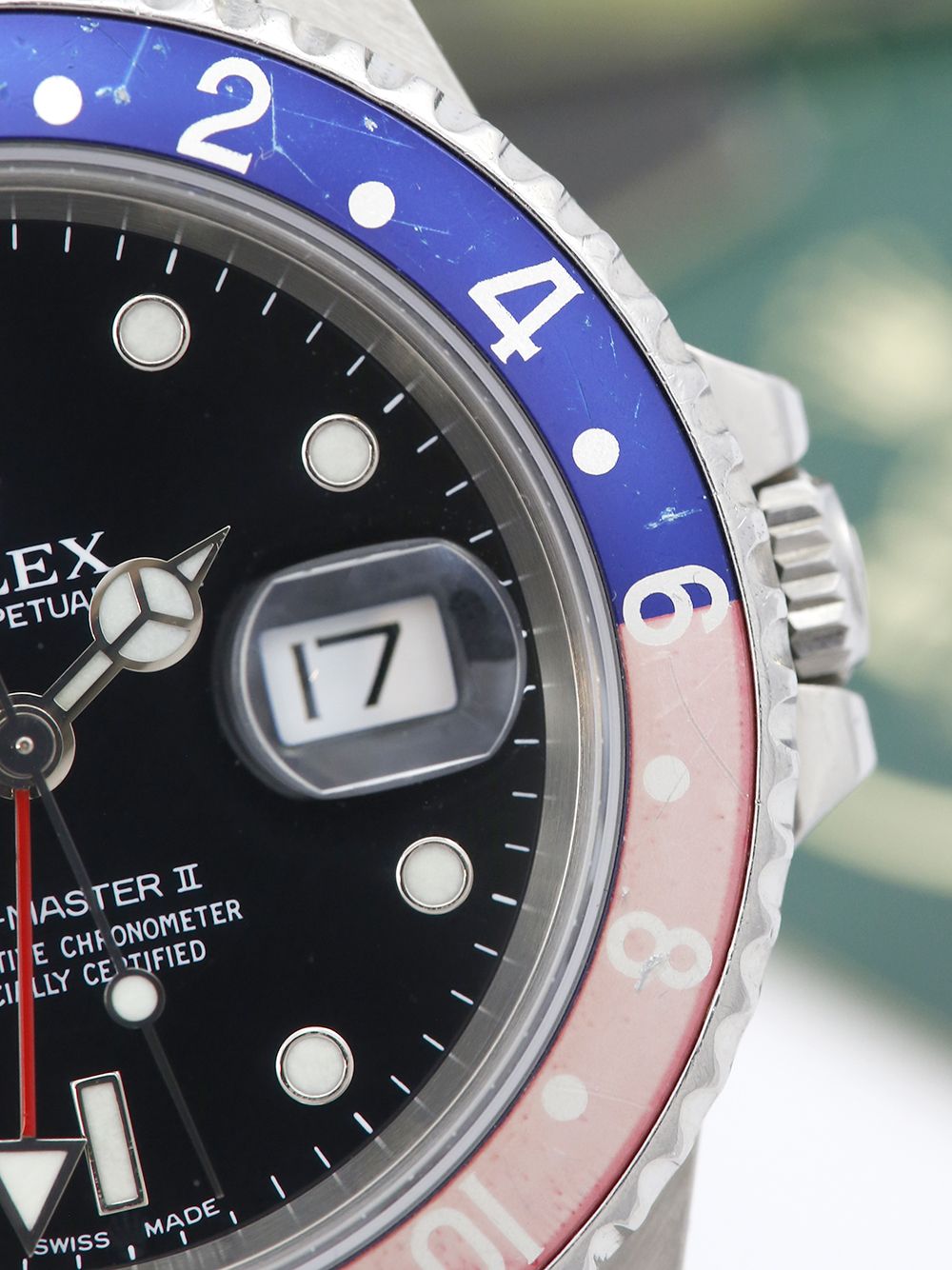 Rolex GMT-Master II Pepsi 16710 | serviced by Rolex December 2025 unworn since | box and papers 2000 Rolex GMT-Master II Pepsi 16710 | serviced by Rolex December 2025 unworn since | box and papers 2000