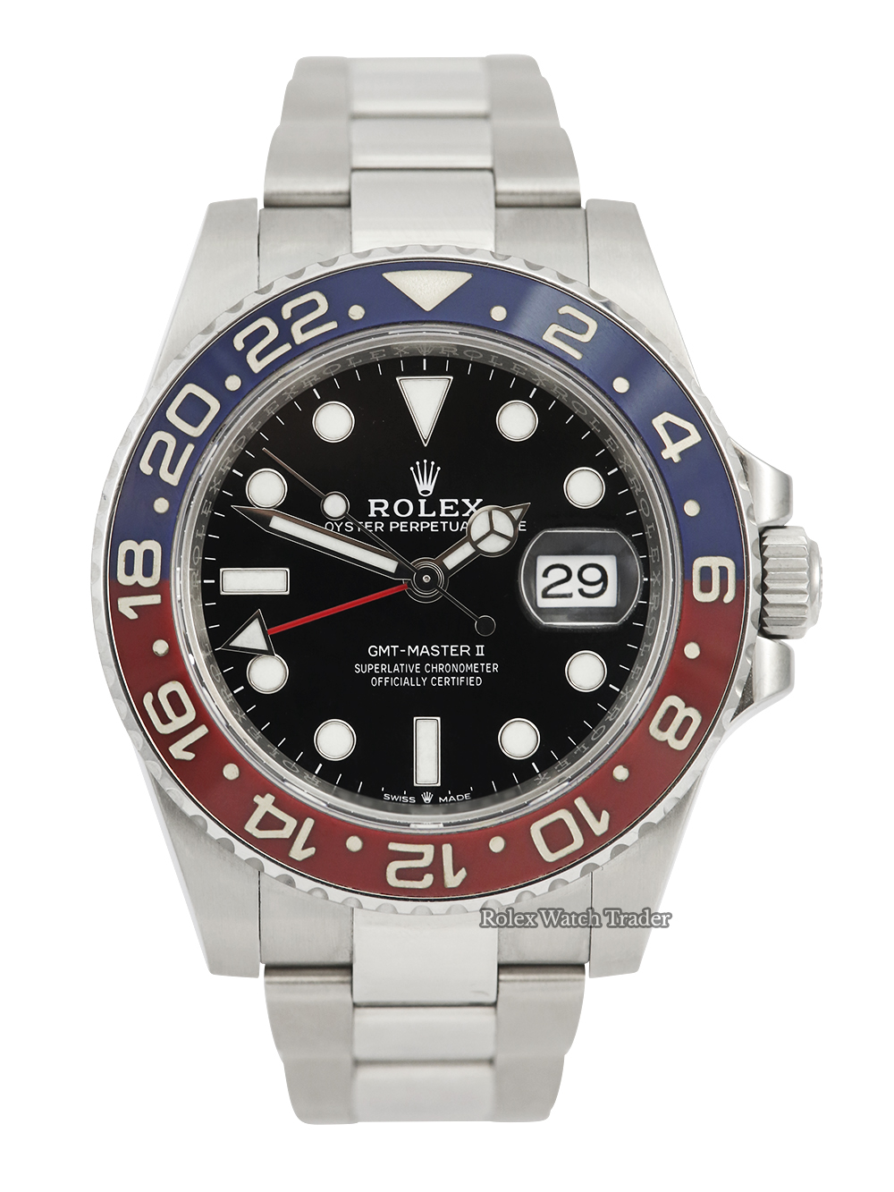 Rolex GMT-Master II 126710BLRO Pepsi | complete set UK 2022 Rolex GMT-Master II 126710BLRO Pepsi | complete set UK 2022
