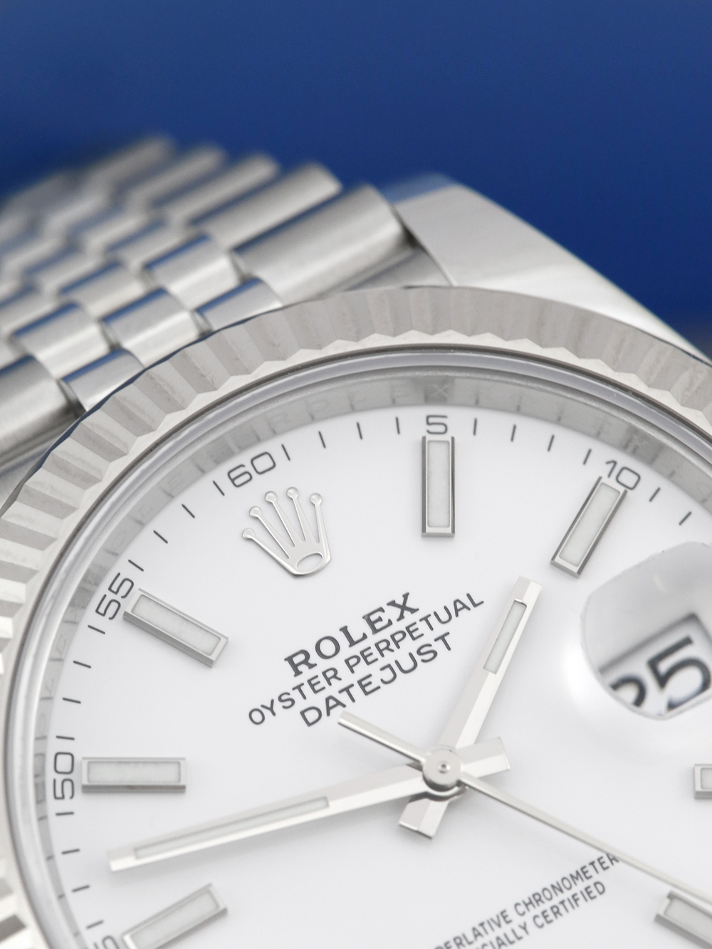 Rolex Datejust 41 126334 white baton dial | unworn UK 2023 full set Rolex Datejust 41 126334 white baton dial | unworn UK 2023 full set