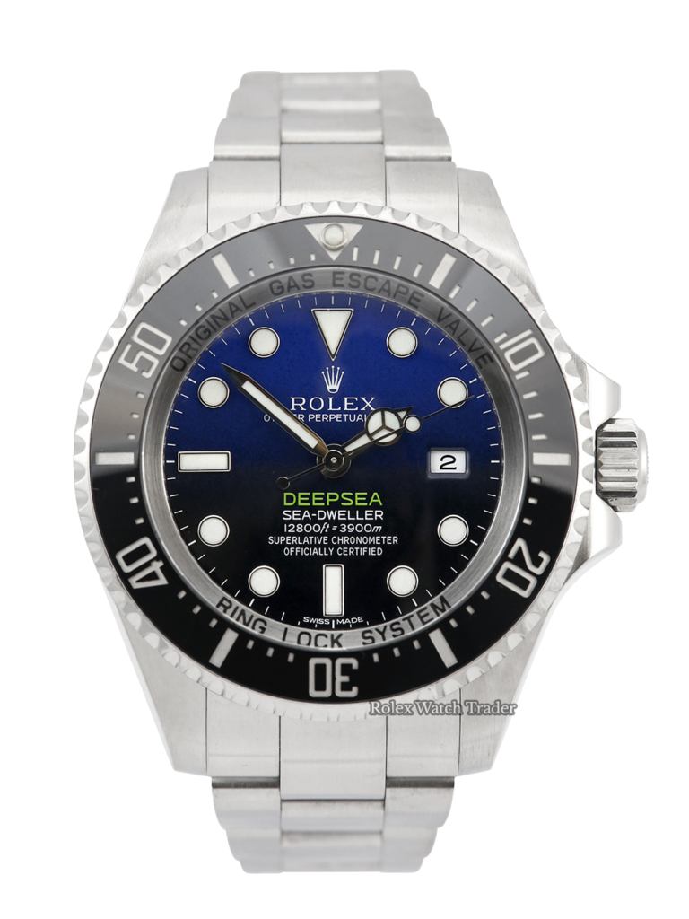 Rolex Sea-Dweller Deepsea James Cameron | 2016 | Rolex 2022 Service Docs