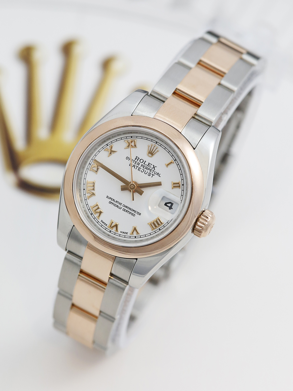 Rolex Lady-Datejust 179161 | white Roman numeral dial Rolex Lady-Datejust 179161 | white Roman numeral dial