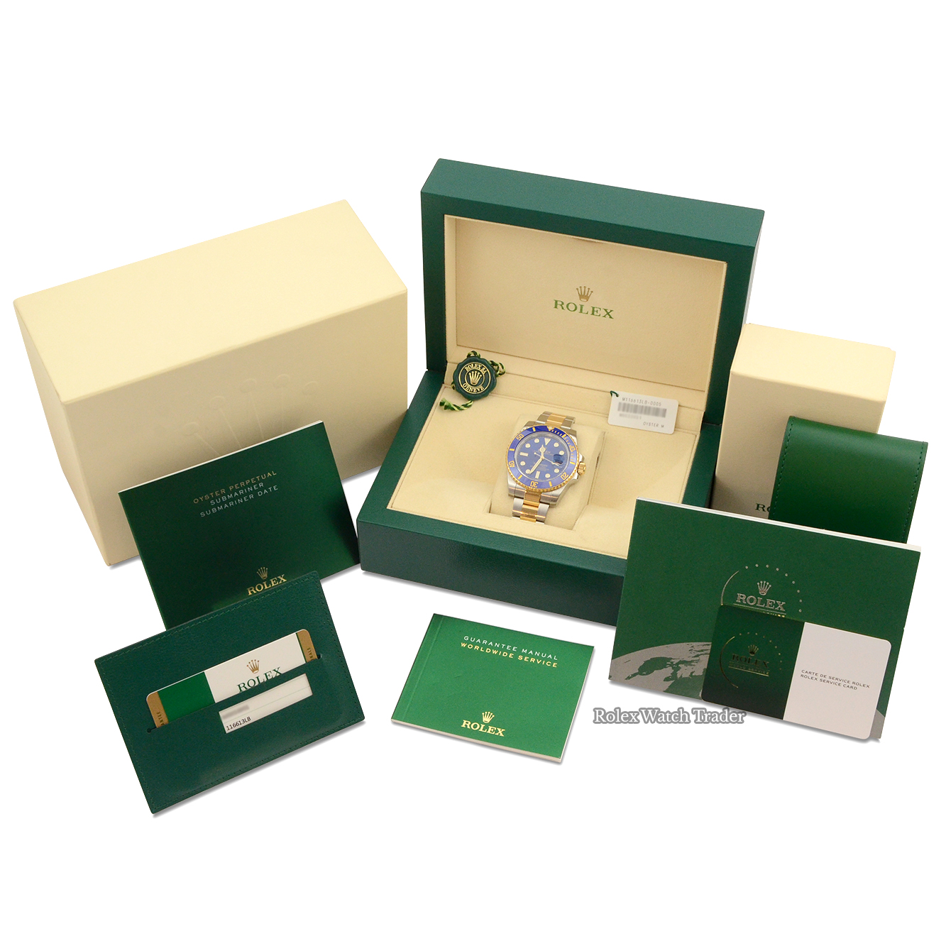 Rolex Submariner Date 116613LB | B&P 12/207 | Rolex service Rolex Submariner Date 116613LB | B&P 12/207 | Rolex service