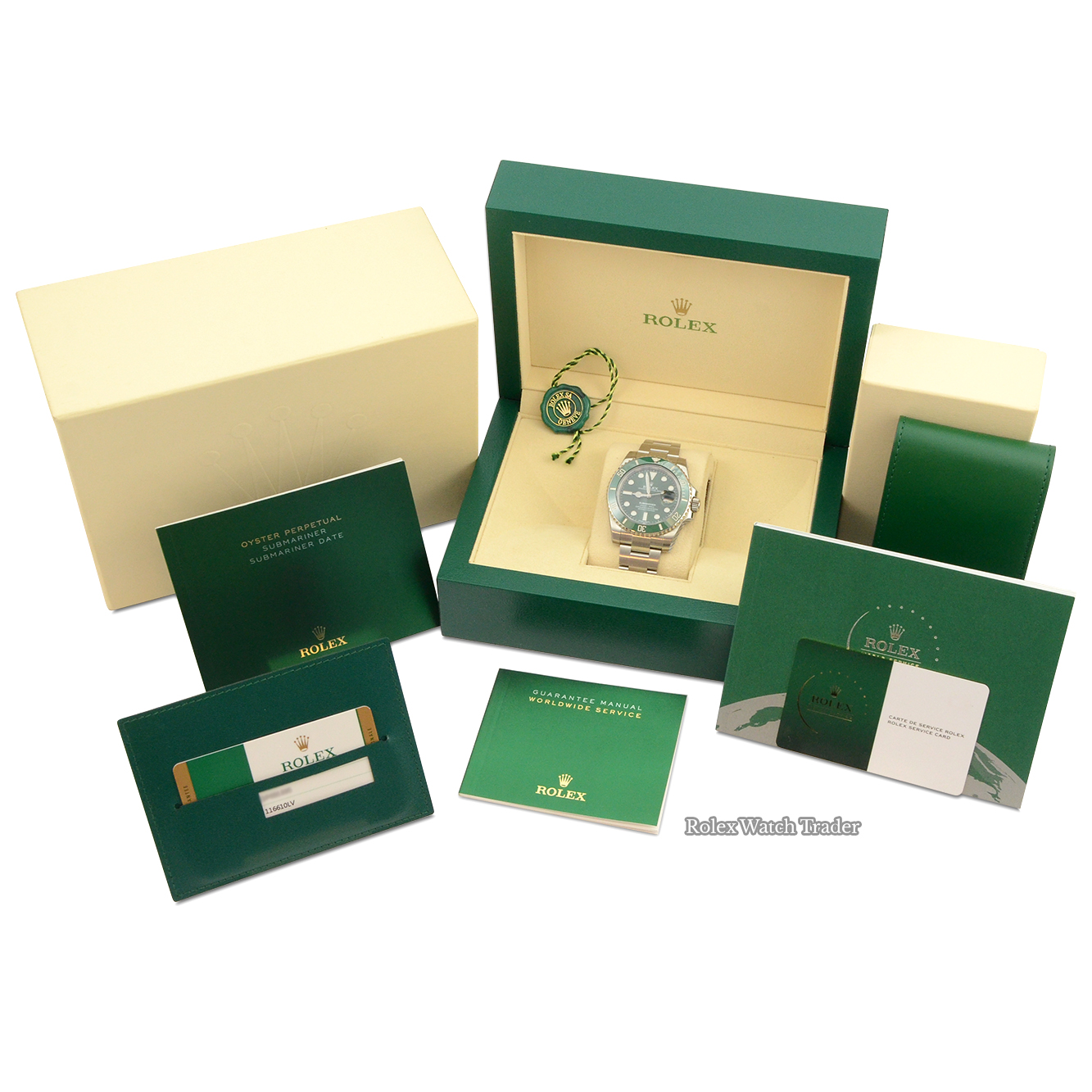 Rolex Submariner Date 116610LV UK Feb 2020 | Serviced by Rolex Rolex Submariner Date 116610LV UK Feb 2020 | Serviced by Rolex