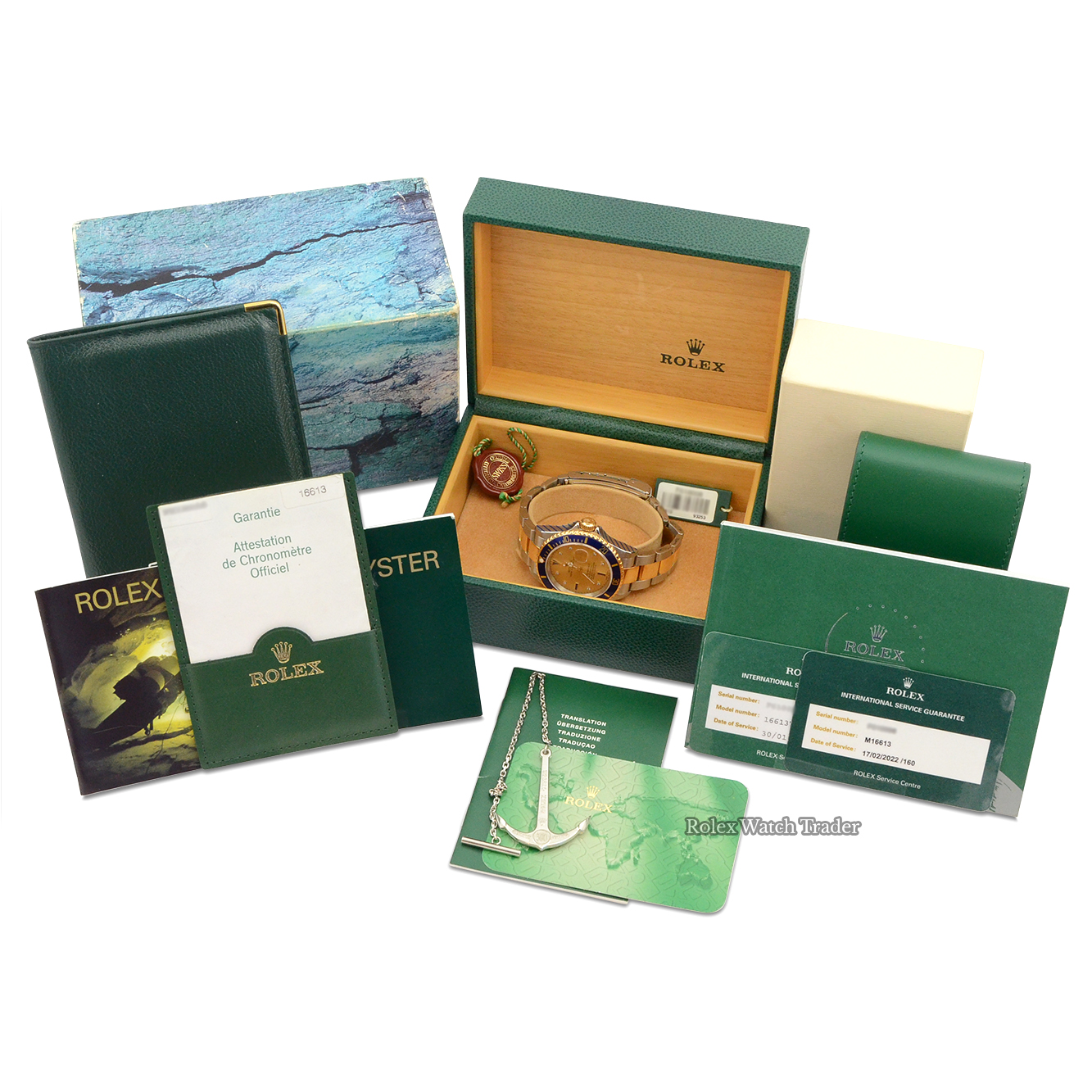 Rolex Submariner Date 16613 Champ" Serti Dial Rolex Submariner Date 16613 Champ" Serti Dial