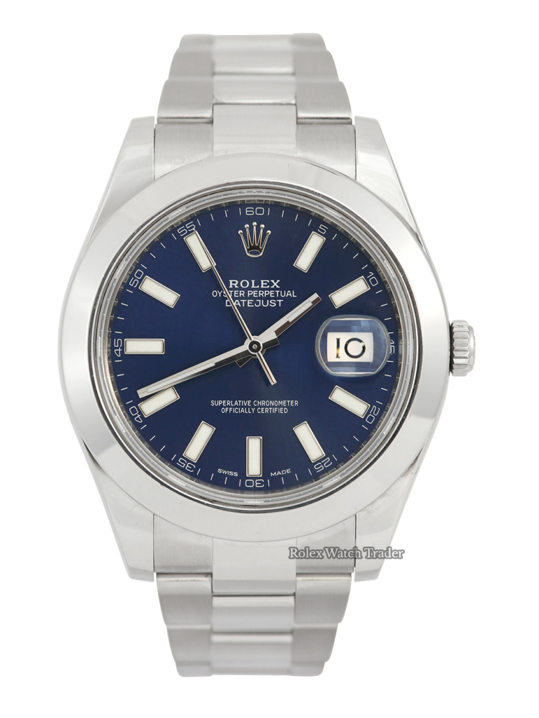 Rolex Datejust II 116300 | Blue dial |